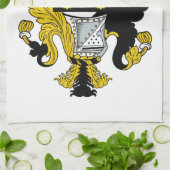 Fordham Family Crest Theedoek (Gevouwen)