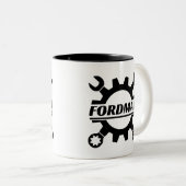 Fordman AKA Kenneth Oaks Gear Coffee Mug (Devant droit)