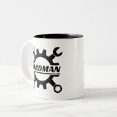 Fordman AKA Kenneth Oaks Gear Coffee Mug (Devant gauche)