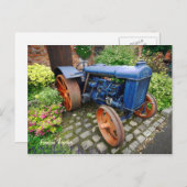  Fordson Tractor, Bredbury Hall Briefkaart (Voorkant / Achterkant)