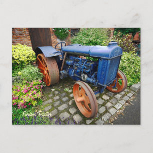  Fordson Tractor, Bredbury Hall Briefkaart