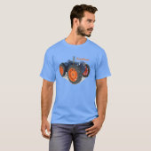 Fordson Tractor Classic  Wandeleend T-shirt (Voorkant volledig)