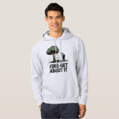 Fore-Get About It – Funny Golf Cartoon with Tree Hoodie (Voorkant volledig)