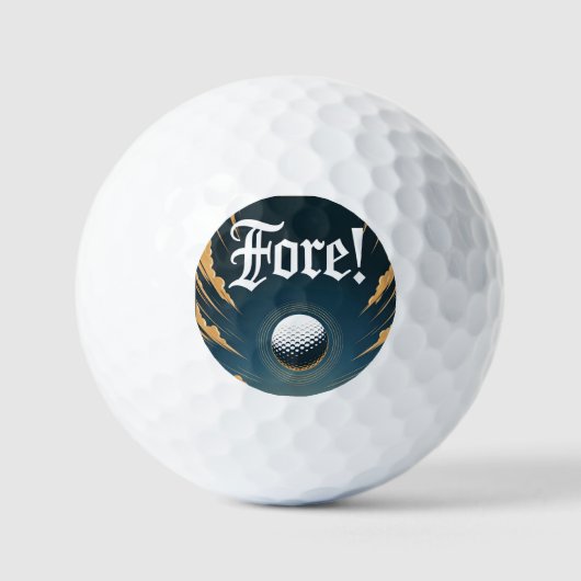 Fore golfballen (Voorkant)