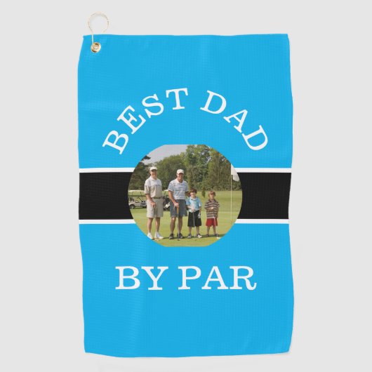 Fore Love of Golf : Meilleur papa Golf Serviette (Devant)