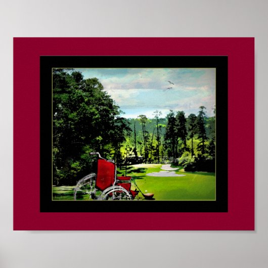 "Fore!!!" Poster (Voorkant)