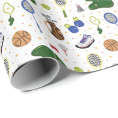 Fore the Perfect Gift – Golf Wrapping Paper Cadeaupapier (Rol Hoek)