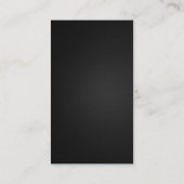 Foreign Language Tutor - Modern Stylish Blue Visitekaartje (Achterkant)