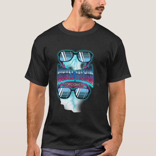 Foreigner Official Double Vision T-shirt (Voorkant)