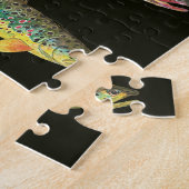 forel - Bruin, regenboog, Brook Legpuzzel (Zijkant)