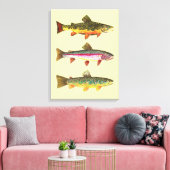 forel canvas afdruk (Insitu (Woonkamer))