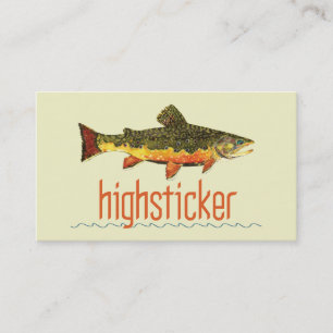 Forel Fly Fishing Visitekaartje