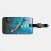 Forel Gevist Bagagelabel (Achterkant horizontaal)