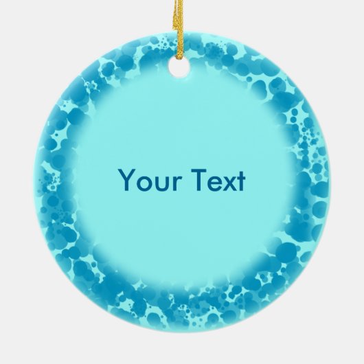 Forel Geviste aangepaste ornament (Achterkant)