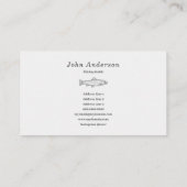 Forel - Geviste gids Visitekaartje (Achterkant)