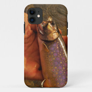 forel in handen iPhone 11 hoesje
