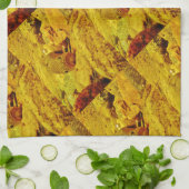 Forel in stroom theedoek (Gevouwen)