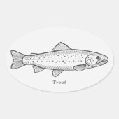 forel ovale sticker (Voorkant)