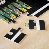 Forel Skins van de Brook, regenboog, bruin Legpuzzel (Zijkant)