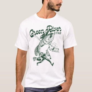 forel van Green River, Utah weekendje weg T-shirt
