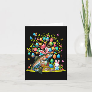 Forel Vis Bunny Paaseieren Schattigee Boomkostuum Kaart