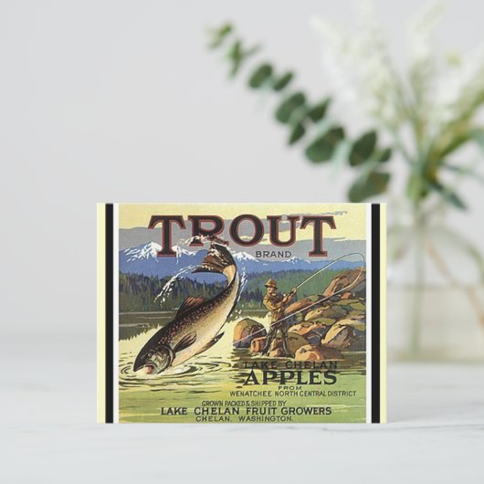 forel Vissers Vissers Briefkaarten (Staand voorkant)