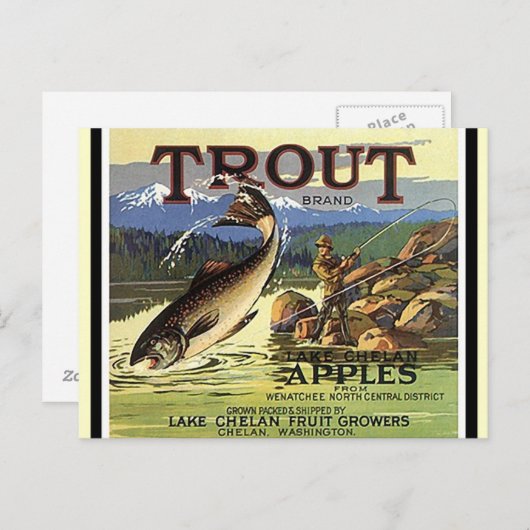 forel Vissers Vissers Briefkaarten (Voorkant / Achterkant)