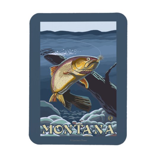 Forel Vist dwarsdoorsnede — Montana Magneet (Verticaal)