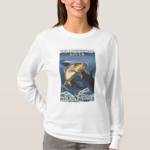 Forel Vist kruispunt 5 T-shirt