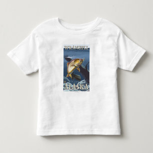 Forel Vist kruissectie - Wrangell, Alaska Kinder Shirts
