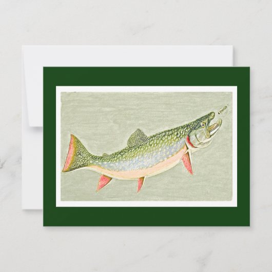  forel vliegende kunst kaart (Voorkant)