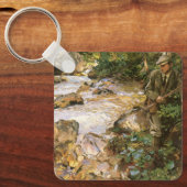 Forelbeeck in de Tirol door John Singer Sargent Sleutelhanger (Voorkant)