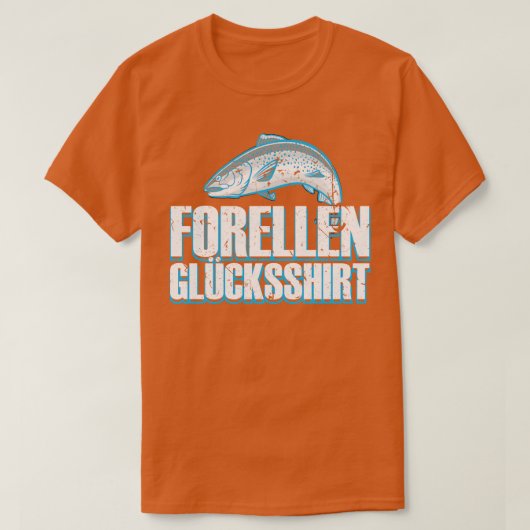 Forellen Angeln Fischer Angler Geschenk T-shirt (Design voorkant)