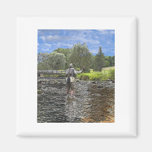 forellevisserij magneet