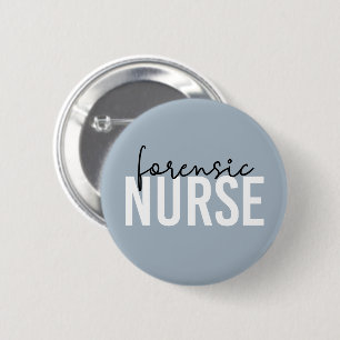 Forensic Nurse forensische zurigerspots Ronde Button 5,7 Cm
