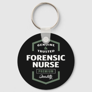 Forensic Nurse Logo Cadeauideeën Sleutelhanger