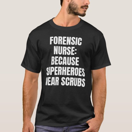 Forensic nurse t-shirt (Voorkant)