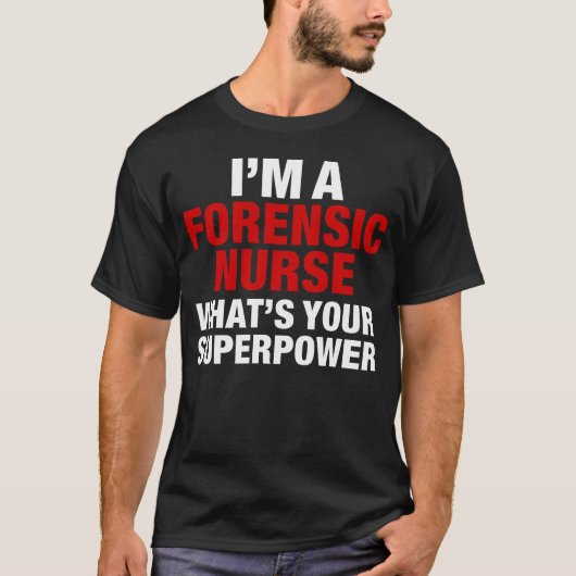 Forensic nurse t-shirt (Voorkant)