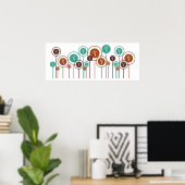 Forensic Science Daisies Poster (Thuiskantoor)