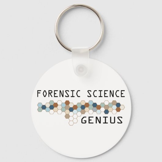 Forensic Science Genius Sleutelhanger (Voorkant)
