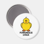 Forensics Chick Magneet (Voorkant / Achterkant)