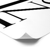 Forensisch ingespoten poster (Hoek)