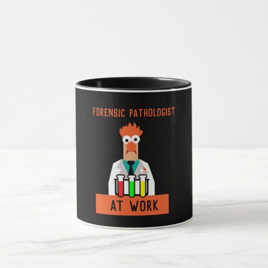 Forensisch patholoog geschenken mok (Midden)
