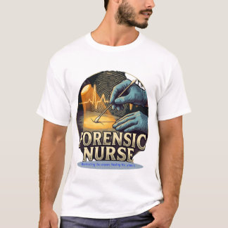 Forensisch Verpleegkundige Die Het Onzichtbare Bel T-shirt
