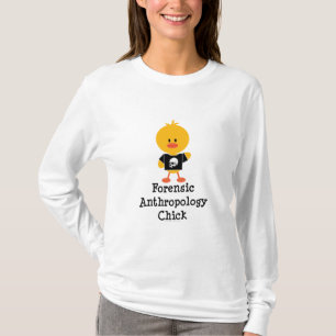 Forensische antropologie Chick Hoodie T-shirt