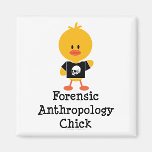 Forensische antropologie Chick Magnet Magneet
