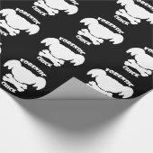 Forensische chick cadeaupapier (Hoek)