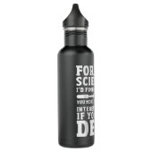 Forensische scientist Crime Scene Funny Forensics  Waterfles (Links)