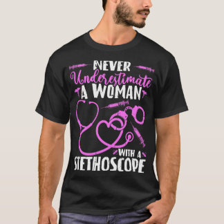 Forensische Verpleegkundige Stethoscoop Correction T-shirt