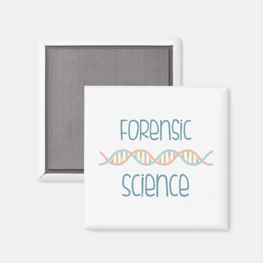 forensische wetenschap magneet (Voorkant / Achterkant)